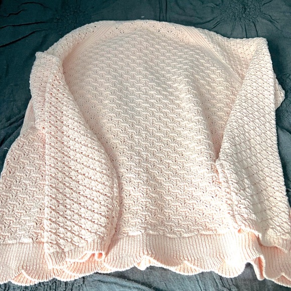 Loft Pink Cotton Sweater - Picture 3 of 10